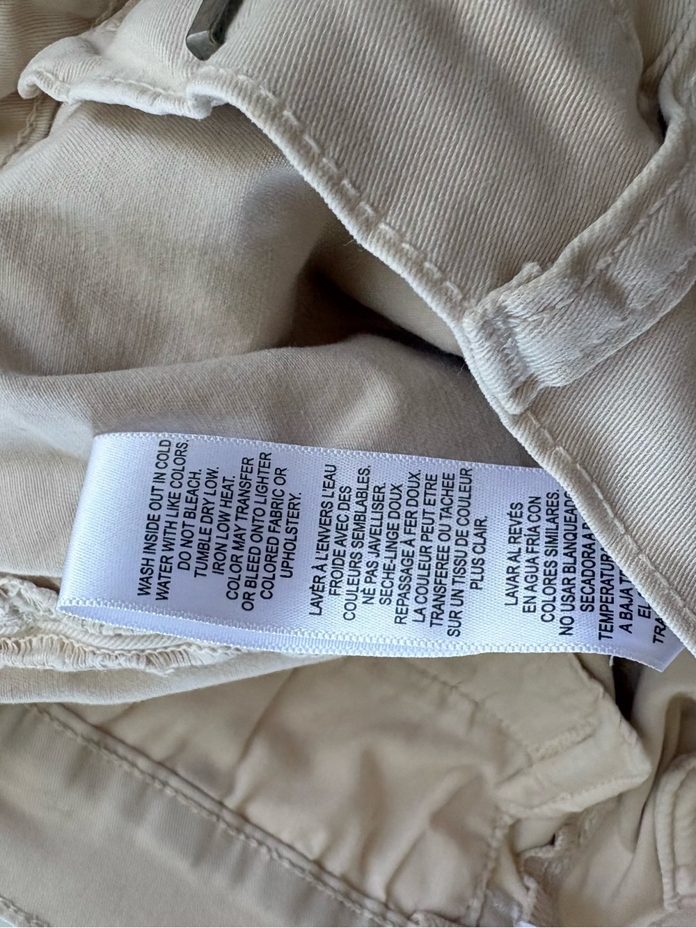 Frame Cream Khakis Wide Leg 26 - Picture 8 of 12